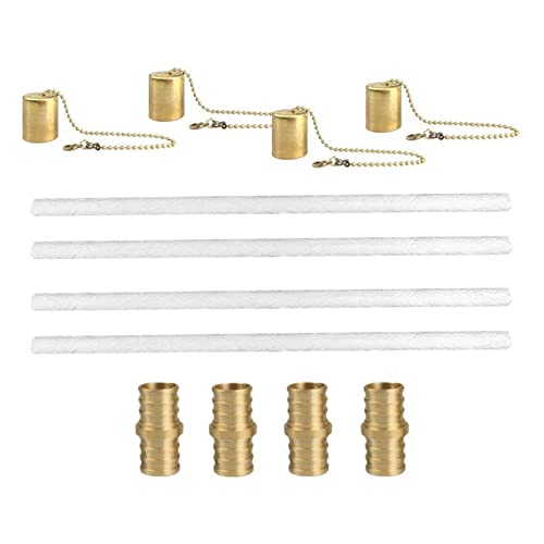 AENL Kit de mèche de Torche à Effet de Combustion en Verre de Rechange Light Wick for la fête (Color : Multicolor)