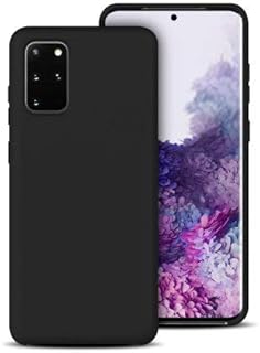 جراب سيليكون فاخر متوافق مع سامسونج جالاكسي نوت 10 لايت - أسود