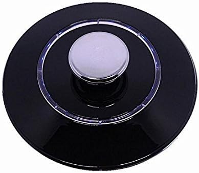 XinYiGou LED Magnetic Maglev Levitation Levitron Floating Rotating Holder Stand Acrylic UFO Style Platform Showcase Home Decor hold up to 600g Update System Bulit-in Anion Generator (Black)