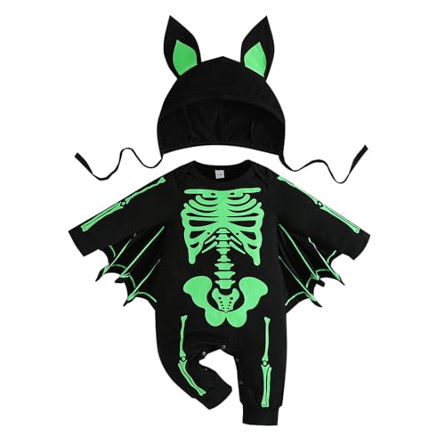 Disfraz Fantasma Bebe Disfraz Halloween con Capucha Capa Halloween Poncho Y Pantalone Blanca Conjunto Bebe Recien Nacido 0-24 Meses Disfraces Fantasma de Terror para Niña, Niño, Carnaval, Cosplay