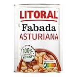 LITORAL Fabada Asturiana - Plato Preparado Sin Gluten - 420g