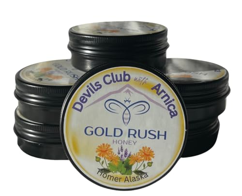 Devils Club Salve | Arnica Balm | Devils Club Salve with Arnica 2X Strength | Skin Muscle and Joint Soothing from Nature