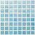 URBN Contemporary Light Sky Blue Iridescent Glass Mosaic Tile for Indoor and Outdoor - Single Sheet (13 inches x 13 inches, 1.15 SQ FT)