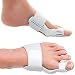 Bunion Corrector and Bunion Relief Hinged Orthopedic Bunion Splint with Hallux Valgus Bunion Pads For Men and Women-Bunion Bootie Toe Straightener Guard to Realign Toes and Foot Pain Relief