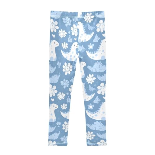 Animal Dinosaur Floral Girls Casual Leggings for Kids Printed Long Pant Bottoms Stretch and Soft2