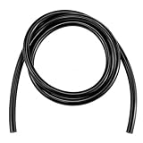 Ucreative 5FT ID 3/16' (5mm) High Temperature Silicone Vacuum Tubing Hose 130PSI Max Pressure Black