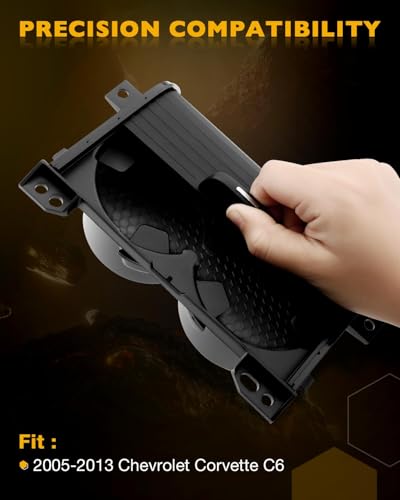 Portavasos para consola central Chevy Corvette C6 2005-2013 miniatura 2