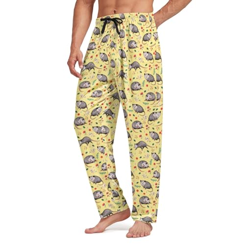 Men's Pajama Pants Lounge Sleep Bottoms Funny PJ Pants Sleepwear for Men3
