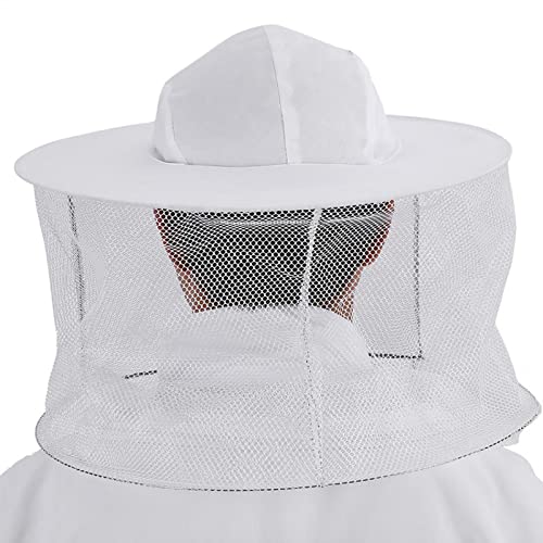 libelyef Imkeranzug - Baumwolle Ganzkörper Imkerkleidung Schleier Kapuze Hut Kleidung Jaket, Imkeranzug aus Baumwolle… – Bild 6