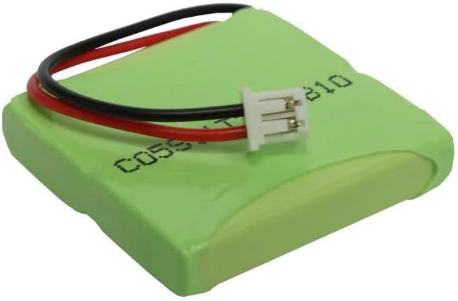 Battery for Cordless Phone 1.20Wh Ni-Mh 2.4V 500mAh, GP0830, GP1033, T304 (1.20Wh Ni-Mh 2.4V 500mAh Green for GP Cordless Phone)