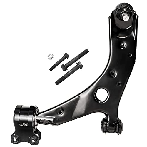 Image of Detroit Axle - 6pc Front End Control Arms Kit for 07-09 Mazda 3, 2 Lower Control Arms w /Ball Joint 2 Outer Tie Rods 2 Sway Bars 2007 2008 2009 Replacement