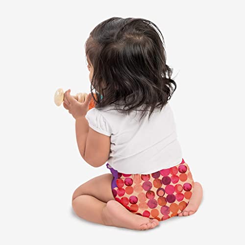 Image of SuperBottoms UNO Freesize Cloth Diaper | Cloth diaper for babies 0 to 3 years | Washable & Reusable cloth diaper | Comes with cloth diaper inserts | 1 Organic cotton Soaker (Lil Crush)