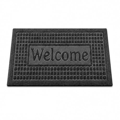 Grace Baltic Paillasson Entrée 60x40 cm – Tapis de Porte Antidérapant Intérieur Extérieur, Tapis Welcome Lavable, Tapis Anti-Saleté pour Maison,...