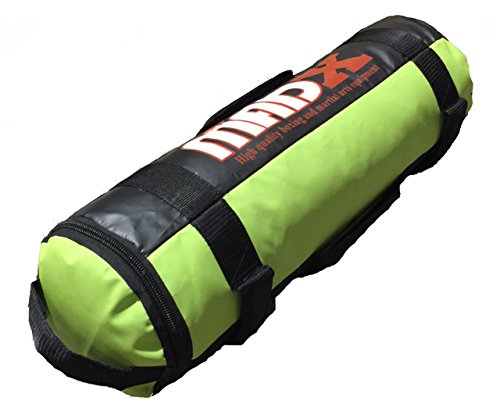 MADX Power Chiffon/sac rempli de sable crossfit de boxe MMA entraînement fitness 030 kg, Green