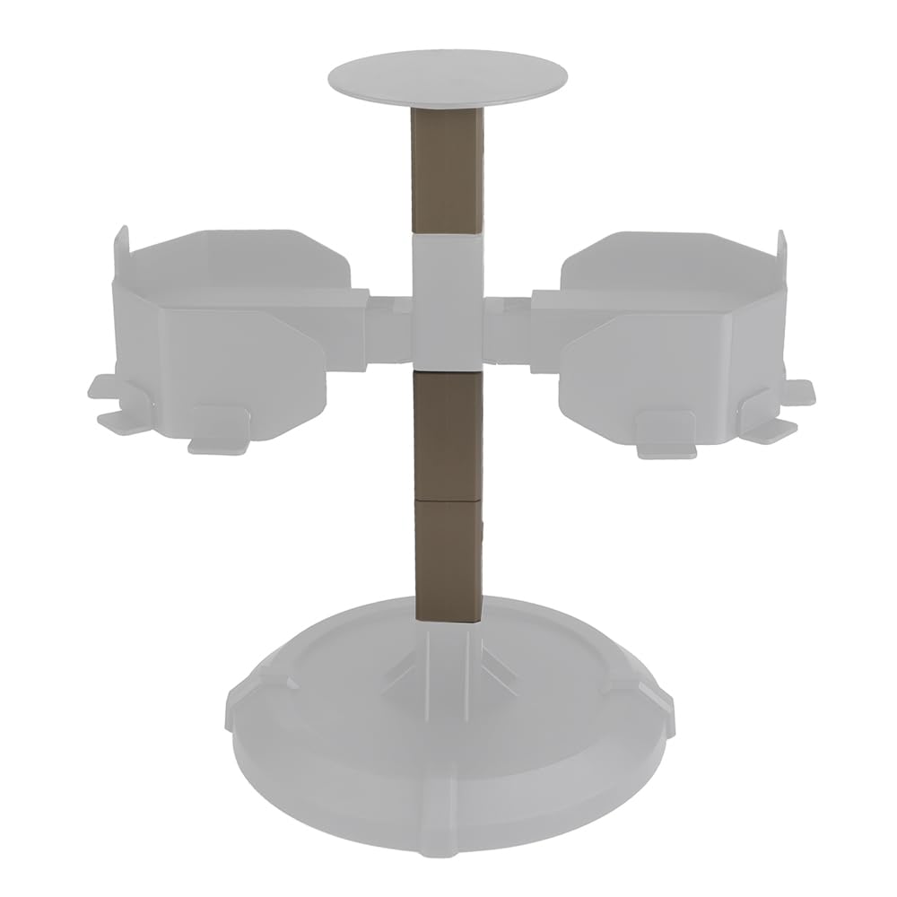 JFFCESTORE Tactical Gear Stand Holder Display Rack Accessory Parts Free Assembly for Tactical Helmet Vest Belt Display (Display Stand Frame Tan)