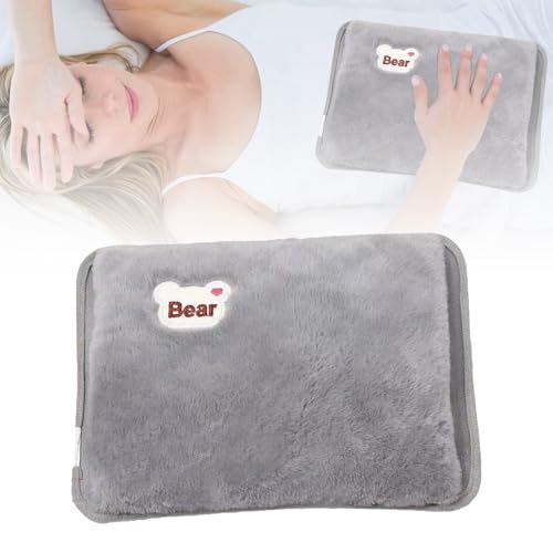 Borsa Acqua Calda Elettrica, Borsa Acqua Calda Elettriche Con Rivestimento Morbido In Microfibra, Scaldino In Peluche, Scaldamani, Scaldapiedi, Ideale Per Ridurre Dolori Muscolari, Dorsali e Mestruali