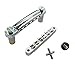 Wilkinson Tune-O-Matic Bridge w/ M4 Posts + Tailpiece Gibson Les Paul, Chrome