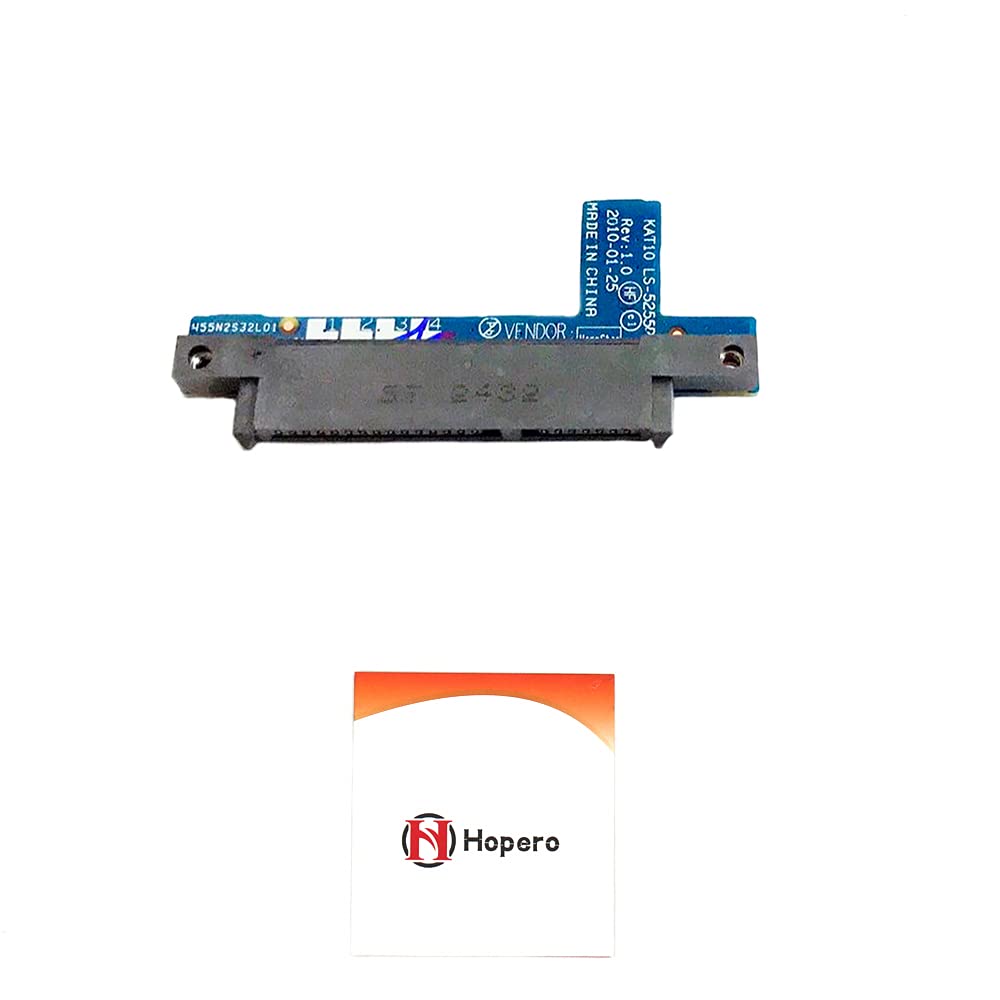 Hopero Hard Drive Connector HDD Board Replacement for HP EliteBook 2540P 2540 LS-5255P