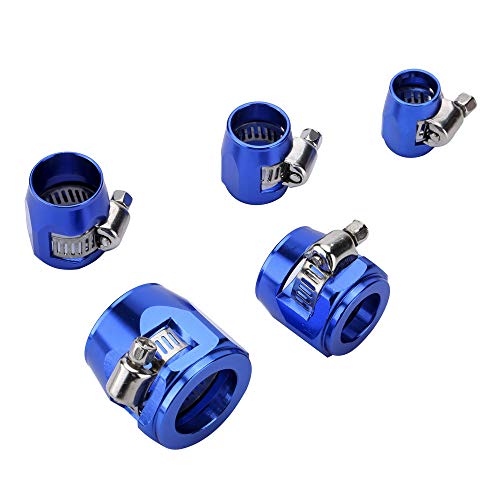 RuleaxAsi Radiador de carro Tubo de Tubo de Combustível Modificado AN4 AN6AN8AN10AN12 Braçadeira de