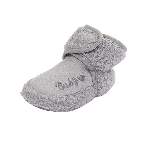 Boy Shoes Size 12 Kids Infant Snow Soft Warm Baby Boots Boys Walkers Shoes First Plush Girls Cotton Baby Shoes Baby So Shoes