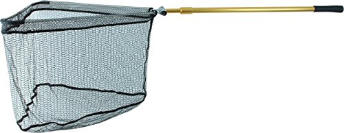 Épuisette caoutchoutée Angel disponible en 2 longueurs pour la pêche