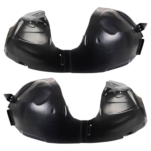 Image of TRQ Front Inner Fender Liner Set Compatible with 2009-2019 Ford Flex FO1248139 FO1249139