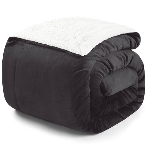 Blumtal Mantas Para Sofá Reversible De Sherpa Y Franela Suave - Manta Polar 100 Microfibra Extra Suave, Manta De Sofá, De Cama O De Sala De Estar, Antracita, 130 X 150 Cm Blumtal Mantas Para Sofá Reversible De Sherpa Y Franela Suave - Manta Polar 100 Microfibra Extra Suave, Manta De Sofá, De Cama O De Sala De Estar, Antracita, 130 X 150 Cm