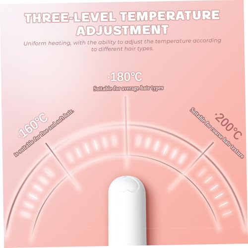 Plancha y rizadora portátil para cabello con 3 temperaturas miniatura 4