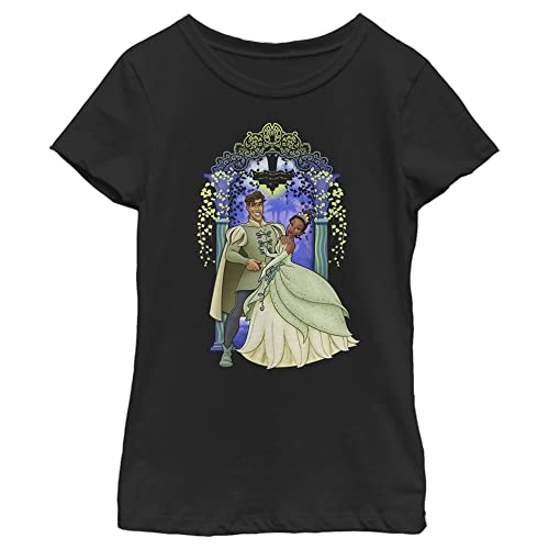 Disney Girl's Tiana Naveen Love T-Shirt