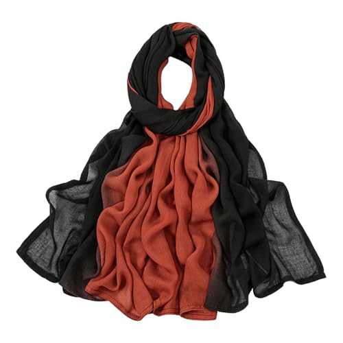 Ombre Hijab for Women Modal Muslim Hijabs Headwraps for Ramadan2