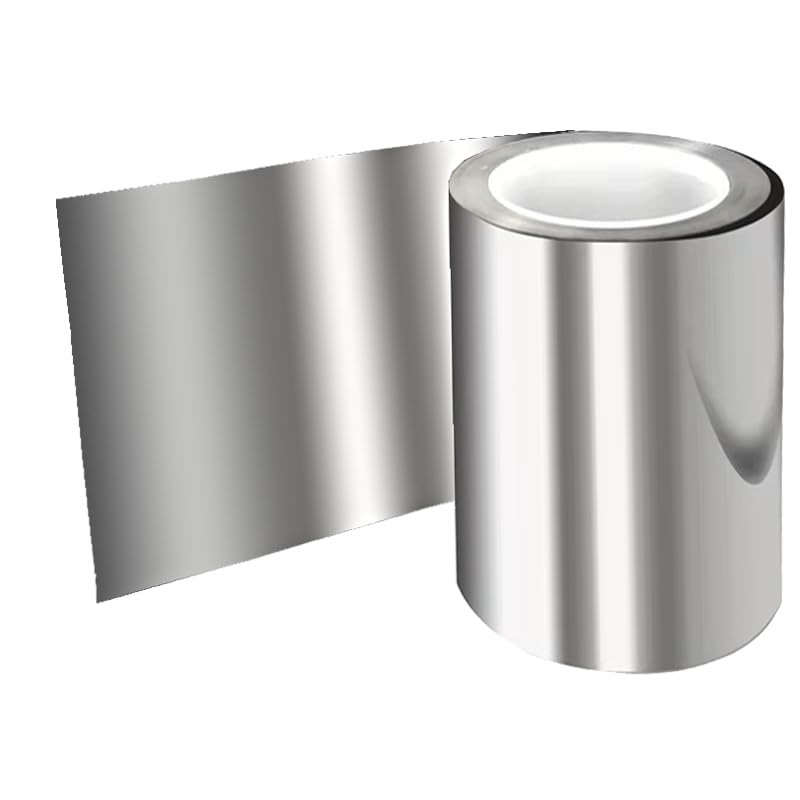 Aluminum foil Lithium Button Battery Positive Current Collector，for lab Research (Dual-Sided Polished 20um * 200mm 4kg roll)