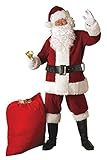 Rubies Crimson Regency Santa Claus Suit for Adults, Men's Standard