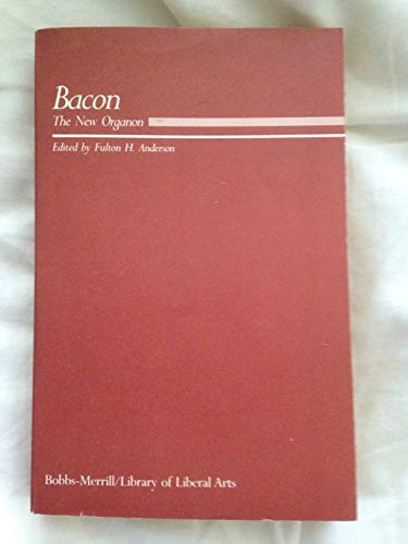 New Organon and Related Writings (Library of Li... 067260289X Book Cover