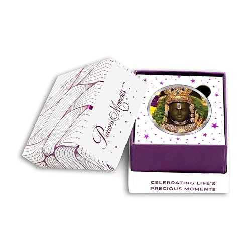 Image of Precious Moments Ram Lalla Silver Coin 10Gms|20Gms|50Gms|100Gms|250Gms Available BIS Hallmarked 999 Pure with Gift Box by ACPL