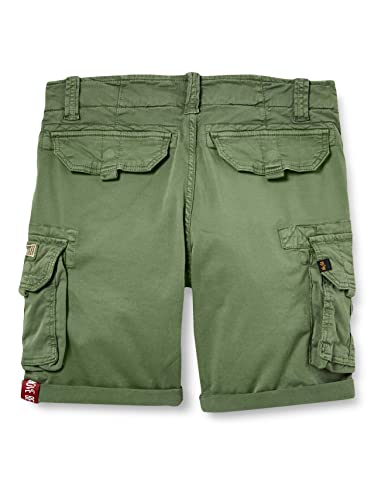 Alpha Industries Herren Crew Short Für Cargos, Vintage Green, 32 EU – Ansicht 4