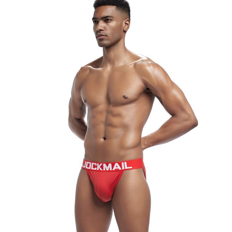 JOCKMAIL Mens Brief Underwear Men's Sexy Briefs Breathable Comfortable Mesh Underwear for Men3