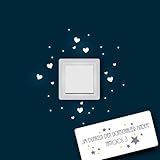 ilka parey wandtattoo-welt® Leuchtsticker Lichtschaltertattoo Wandsticker...