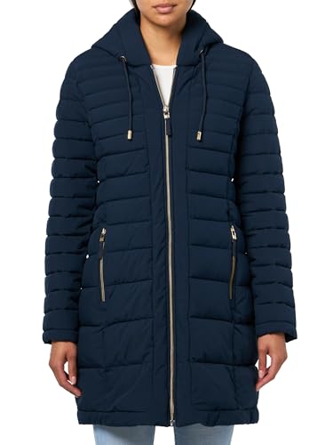 Tommy Hilfiger Abrigo largo y ligero para mujer Every Day Essential, marino, M