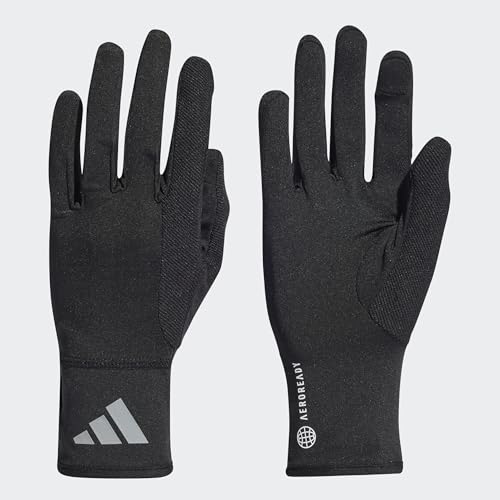 Gants adidas AEROREADY noirs pour vos entraînements de running en hiver