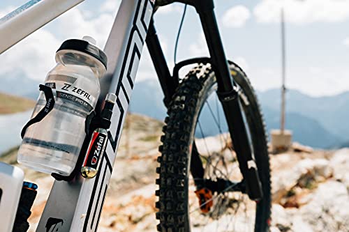 Zefal Pulse Z2I - Porta Borracia Per Bicicletta A Inserzione Laterale Con Accessori Per CO2 - Portaborracia + Gonfiatore + Cartucce Di CO2 - 3