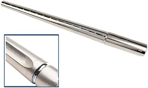 Steel Ring Mandrel Marked Grooved Metal Jewelry Tool Wire Wrapping US 1-15