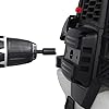 BRAST® Motorsense Benzin 3.0 PS 2 in 1 Gerät Freischneider Rasentrimmer Rasenmäher 52cm³