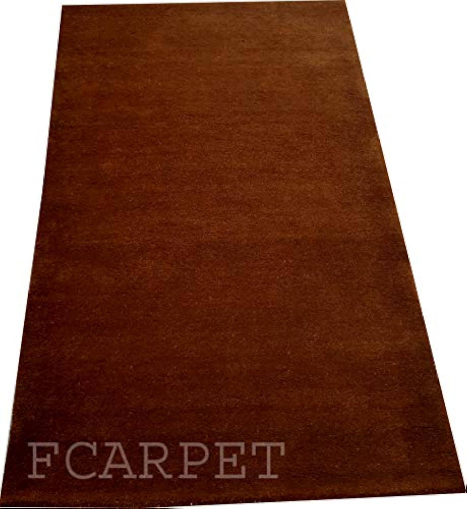 Plain Runner Wool Blend Carpet, 2x8 Feet