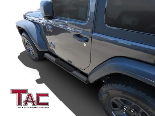 Estribos laterales 4 pulgadas TAC para Jeep Wrangler JL 2 puertas miniatura 2