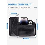 Faraday Pouch for Car Keys, Faraday Bag, Car RFID Signal Blocking Holder, Key Fob Protector, Key fob cage Block Signal Anti-Theft Fob Case (2 Pack) - Image 3