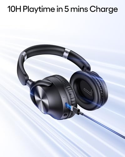 Noise Cancelling Wireless Headphones Over-Ear