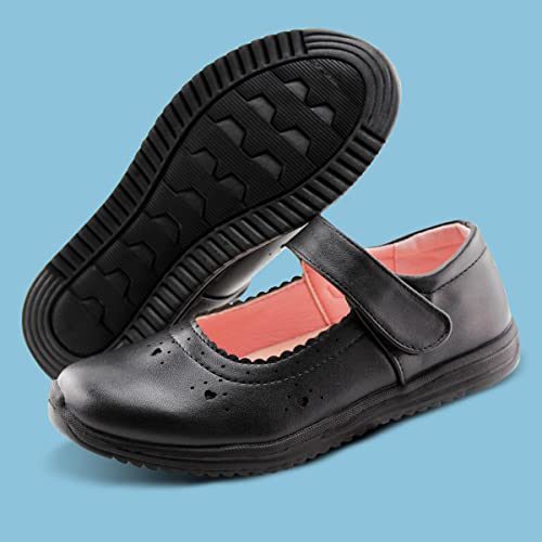 JABASIC Girls School Shoes Kids Dress Mary Jane Flats4