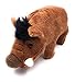 Onwomania Peluche Peluche Animale Cinghiale Cinghiale Marrone 22 cm