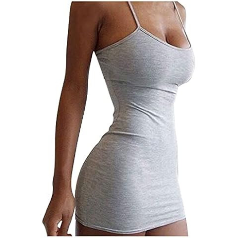 Dress Shirts for Men, Office Oversized Holiday Dresses Ladies Cozy Sleeveless Casual Spandex Button-Dow Tunic Dress Solid Deep Neck Slimming Tunic Dress Ladies Gray Cover