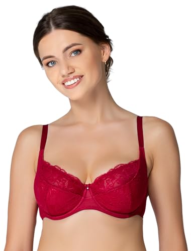 Soutien-gorge demi-rembourré Rosme lingerie avec armatures pour femme